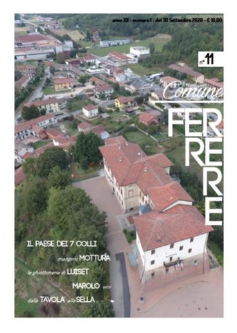 Ferrere | Presentazione magazine "Il mio Comune" dedicato a Ferrere