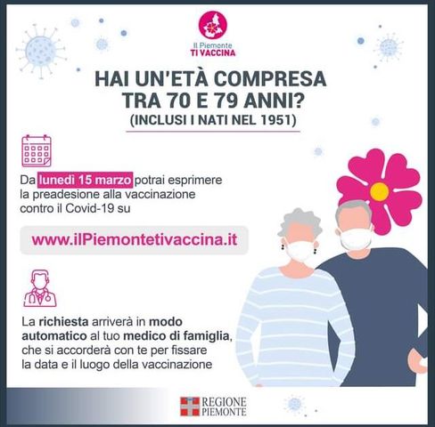 VACCINO COVID 19 OVER 70