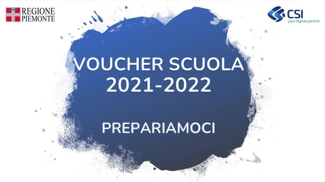 Voucher Scuola 2021/2022