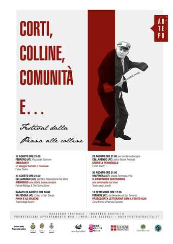 Rassegna teatrale "Corti, Colline, Comunità e…" (edizione 2021)